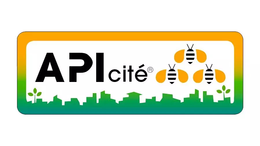 Image logo label Apicite